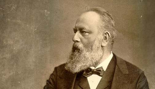 Sepiatone image of Theodore Billroth